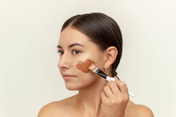 Techniques for applying bronzer to achieve a sun-kissed complexion

